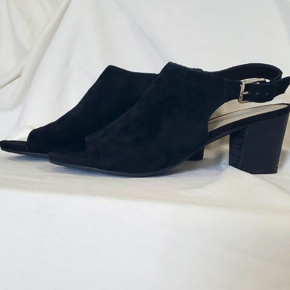 Black Franco Sarto Slingback Size 7 (Reiki Cleansed And Infused) - Picture 6 of 6